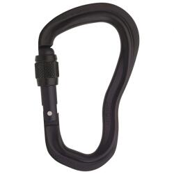 AustriAlpin Заключващ се карабинер Austrialpin Pirum Aluminium Screwdriver Screwgate carabiner - Black Matt Anodized - размер One Size (322-0144-0111)