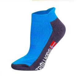 Trollkids Детски спортни чорапи Trollkids Kids Hiking Low Cut Socks II 2-Pack Sports socks - Medium Blue - размер 23-26 (EU) (201-3046-0412)