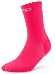 CEP Дамски чорапи за бягане CEP Women's Run Socks Mid Cut 5.0 Running socks - Pink - размер III (201-9133-0612)