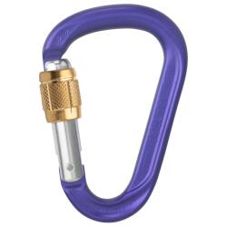 AustriAlpin HMS карабинер Austrialpin HMS Mini. Mi Aluminium Screwdriver HMS carabiner - Purpur Anodized - размер One Size (323-0214-0311)