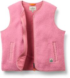 Passenger Дамски поларен елек Passenger Women's Tawny Collarless Deep-Pile Sherpa Gilet Fleece vest - Pink Haze (132-1637-0214)