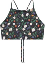 DEDICATED Дамско бикини горнище Dedicated Women's Bikini Top Orust Bikini top - Strawberry Field Black (150-4039-0912)