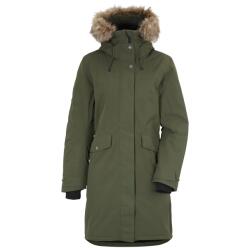 Didriksons Дамско палто Didriksons Women's Erika Parka 3 Coat - Deep Green - размер 50 (EU) (102-3056-0520)