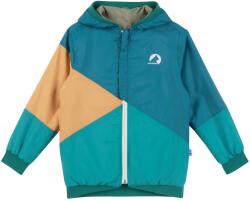 finkid Детско водоустойчиво яке Finkid Kid's Muutuva Waterproof jacket - Vetiver / Deep Jungle - размер 110/120 (703-4361-0614)