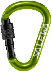 Salewa HMS карабинер Salewa HMS Screw G2 HMS carabiner - Fluo Green - размер Medium (323-0044-0412)
