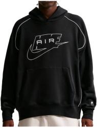 Nike Мъжки суичър Nike Air Pullover Hoody Hoodie - Black / White / White - размер S (017-4498-0111)