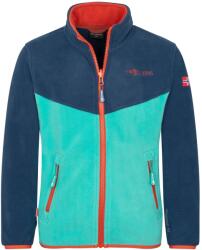TROLLKIDS Детско поларено яке Trollkids Kids Oppdal Jacket XT Fleece jacket - Mystic Blue / Blue Coral - размер 104 (EU) (703-2397-2613)