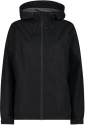 CMP Дамско водоустойчиво яке CMP Women's Jacket Fix Hood with Pack Pocket Waterproof jacket - Nero - размер 50 (EU) (102-5201-0319)