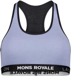 Mons Royale Дамски спортен сутиен Mons royale Women's Sierra Sports Bra - Skyline / Black - размер XL (115-1402-1315)