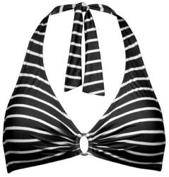 Lidea Дамско бикини горнище Lidea Women's Line Up Halter Bikini Top - Black / White - размер 40 (150-6296-0125)