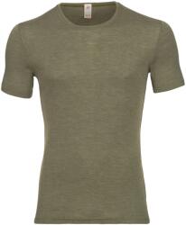 Engel Мъжко копринено термобельо Engel Shirt S/S Merino base layer - Olive - размер 46/48 (EU) (014-0746-0612)