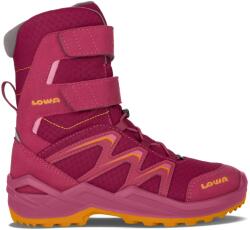 Lowa Детски зимни ботуши Lowa Kid's Maddox Warm GTX Hi Junior Winter boots - Berry / Apricot - размер 34 (EU) (702-3552-0322)