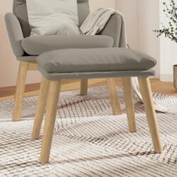 vidaXL Taburet, gri deschis, 45x29, 5x35 cm, catifea GartenMobel Dekor (341435)