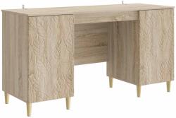 vidaXL Birou Stejar Sonoma Lemn prelucrat 142, 5 x 50 x 75 cm GartenMobel Dekor (3414614)