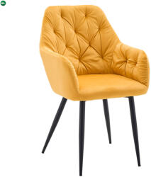  Design fotel, sárga Velvet szövet, VERIO NEW