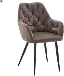  Design fotel, barna Velvet szövet, VERIO NEW - fenyobutor24