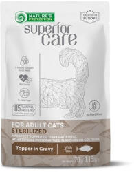Nature's Protection Superior Care Topper Adult Cat Sterilised cu Ton 70g (UNINPSC63750)