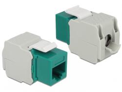 Delock Modul Keystone RJ45 la LSA Cat. 6 UTP Verde, Delock 86349 (86349)