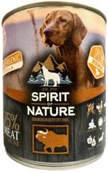 Spirit of Nature Dog HYPOALLERGEN konzerv Bivalyhússal 800g