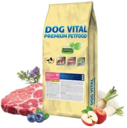 DOG VITAL szárazeledel sertés, alma és áfonya ízesítésben felnőtt kistetsű kutyáknak 12+2kg
