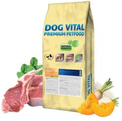 DOG VITAL szárazeledel bárány, spenót és sütőtök ízesítésben felnőtt kutyáknak 12+2kg