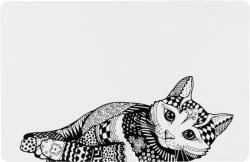 TRIXIE Zentangle macskás tányéralátét
