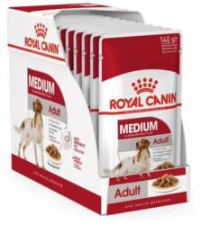 Royal Canin medium adult szószos alutasak 10x140g