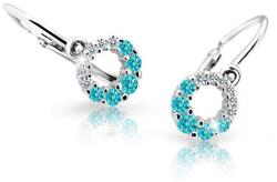 Cutie Jewellery Gyermek fülbevaló C2154-10-X-2 világos zöld
