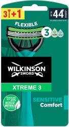 Wilkinson Sword Eldobható borotva férfiaknak Wilkinson Xtreme3 Sensitive Comfort 3+1 db
