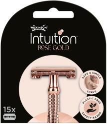 Wilkinson Sword Csere pengék Intuition Double Edge Rose Gold (Blades) 15 db