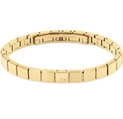 Calvin Klein Stílusos, aranyozott férfi karkötő Architectural 35000489