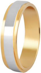 Beneto Exclusive Beneto Női bicolor esküvői gyűrű acélból SPD05 53 mm