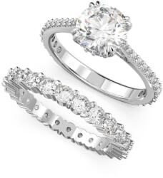 Swarovski Két gyűrűből álló luxus készlet Constella 564921 55 mm