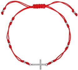 Evolution Group - Pavona Evolution Group Piros kabbala karkötő kereszttel 13022.3 red