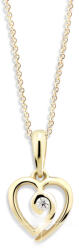 Cutie Jewellery Romantikus sárga arany medál Z6298-1609-40-10-X-1