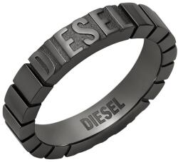 Diesel Modern fekete acél gyűrű DX1612060 62 mm