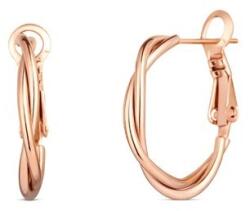 Vuch Eredeti bronz karika fülbevaló Aster Rose Gold