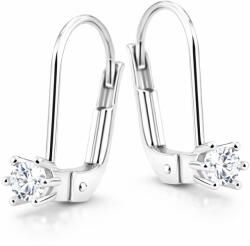 Cutie Jewellery Elegáns függő fülbevaló cirkónium kövekkel Z8012-50-10-X-2