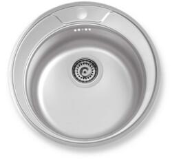 FERRO - Chiuvetă, diametru 51 cm, oțel inoxidabil DR51 (DR51) Chiuveta