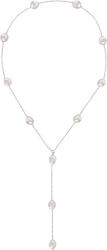 JwL Luxury Pearls Variálható ezüst nyaklánc igazi barokk gyöngyökkel JL0708