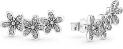 Pandora Romantikus ezüst fülbevaló Daisies 290744