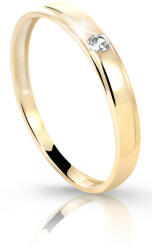Cutie Diamonds Sárga arany gyűrű gyémánttal DZ6707-1617-00-X-1 51 mm