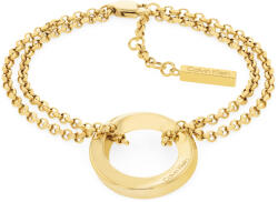 Calvin Klein Dupla aranyozott karkötő Sculptural 35000337