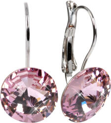 Levien Elegáns fülbevaló Rivoli Light Amethyst