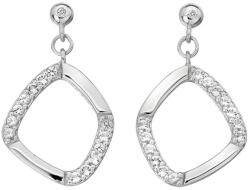 Hot Diamonds Csillogó ezüst gyémánt fülbevaló Behold DE646