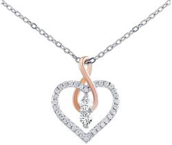 Silvego Ezüst nyaklánc Camilla Infinity Brilliance Zirconia DCC1607028N