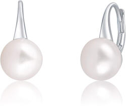 JwL Luxury Pearls Gyengéd ezüst fülbevaló valódi gyönggyel JL0643