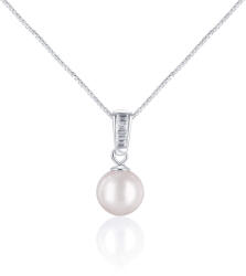 JwL Luxury Pearls Elegáns nyaklánc tengeri gyönggyel és kristályokkal JL0658 (lánc, medál)