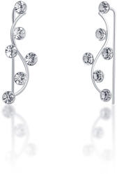JwL Luxury Pearls Bájos csillogó fülbevalók kristályokkal JL0690