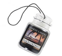 Yankee Candle Luxus autóillatosító Black Coconut 1 db